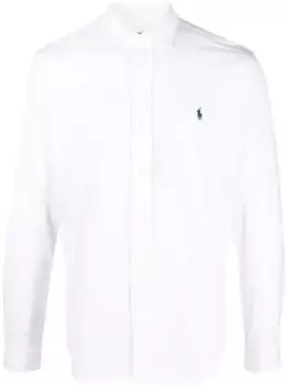 Рубашка с вышивкой POLO RALPH LAUREN, белый