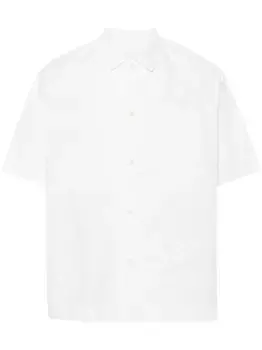 Рубашка с вышивкой SACAI, белый