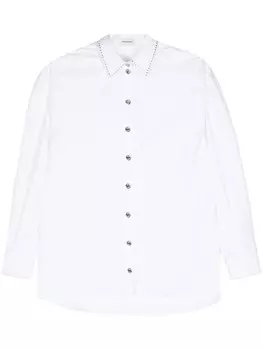 Рубашка с заклепками Sonia Rykiel, белый