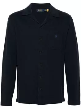 Рубашка с заостренным воротником Polo Ralph Lauren, синий