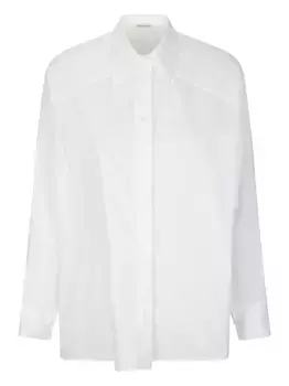 Рубашка с заостренным воротником Stefano Mortari, белый