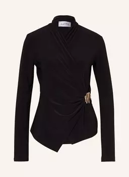 Рубашка с запахом Joseph Ribkoff, черный