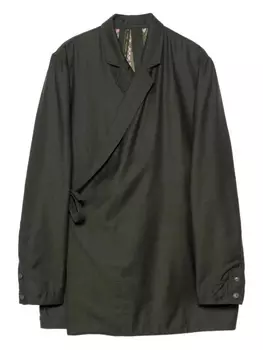 Рубашка с запахом спереди Maharishi, зеленый