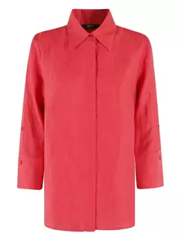 Рубашка с защипами Seventy, красный