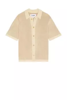 Рубашка с застежкой на кнопках Corridor, natural