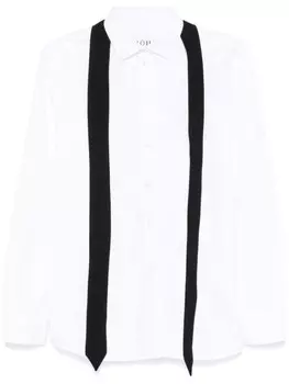 Рубашка с завязками Rhe, белый