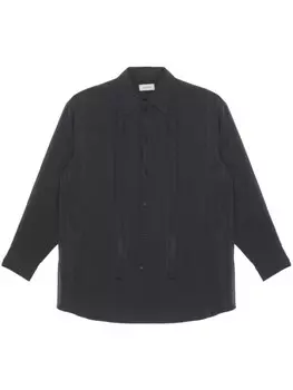 Рубашка с завязкой LEMAIRE, коричневый