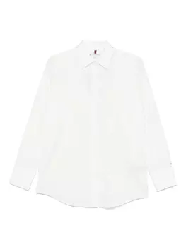 Рубашка с жатым эффектом Tommy Hilfiger, белый