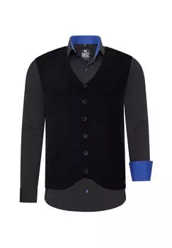 Рубашка с жилетом RUSTY NEAL, черный