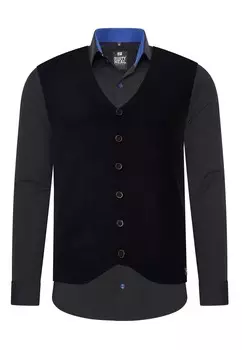 Рубашка с жилетом RUSTY NEAL, черный