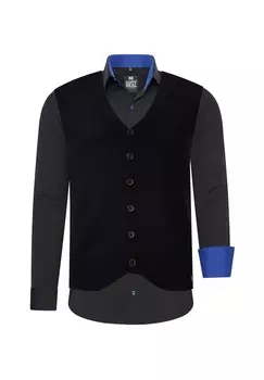 Рубашка с жилетом RUSTY NEAL, черный