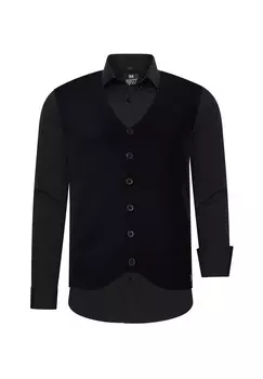Рубашка с жилетом RUSTY NEAL, черный