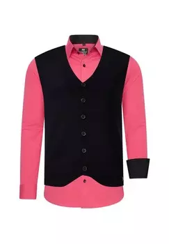 Рубашка с жилетом RUSTY NEAL, розовый