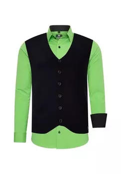 Рубашка с жилетом RUSTY NEAL, зеленый