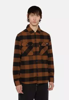 Рубашка SACRAMENTO Dickies, коричневый