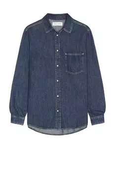 Рубашка садамона Samsoe Samsoe, серый