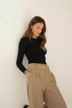 Рубашка Saint Body с длинными рукавами, черный