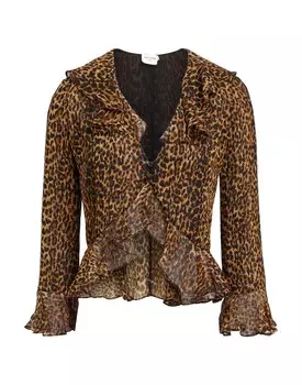 Рубашка Saint Laurent, хаки