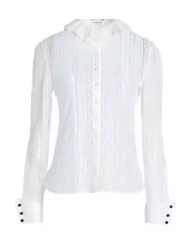 Рубашка Saint Laurent, слоновая кость