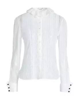 Рубашка Saint Laurent, слоновая кость