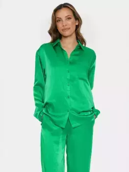 Рубашка Saint Tropez Dinne Satin, цвет jelly/bean