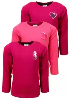 Рубашка SALT AND PEPPER с длинными рукавами и милыми мотивами, розовый