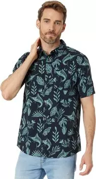 Рубашка Salty Crew Broadbill Short Sleeve Woven, черный