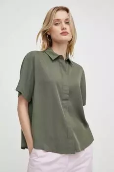 Рубашка Samsoe Samsoe, зеленый