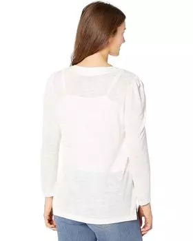Рубашка Sanctuary Pleated Sleeve Hanna Shirt, цвет Milk