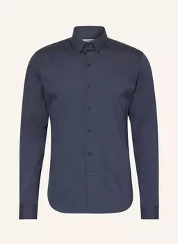 Рубашка SANDRO Extra Slim Fit, темно-синий