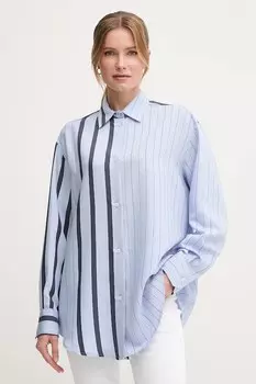 Рубашка Sandro Ferrone, синий