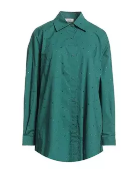 Рубашка Sandro, изумрудно-зеленый