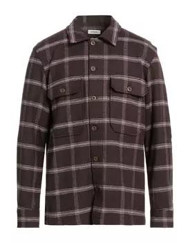 Рубашка Sandro, темно-коричневый