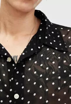 Рубашка SANGHA LS AllSaints, черный