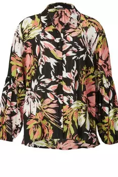 Рубашка Sara Lindholm Blouse, черный