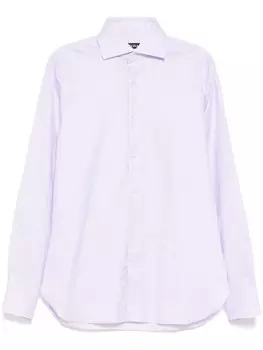 Рубашка Sartorial Zegna, фиолетовый