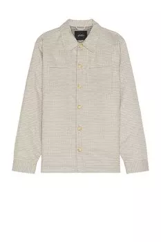 Рубашка Saturdays Nyc Rhodes Padded Overshirt, цвет Bungee