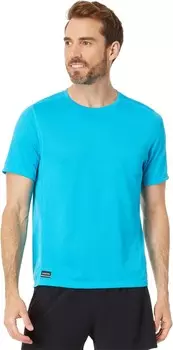 Рубашка Saucony Stopwatch Short Sleeve, цвет Vizi Blue