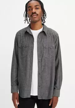 Рубашка Sawtooth Western Levi's, цвет camden black chambray