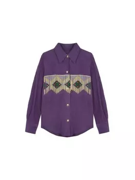 Рубашка Scalpers, фиолетовый
