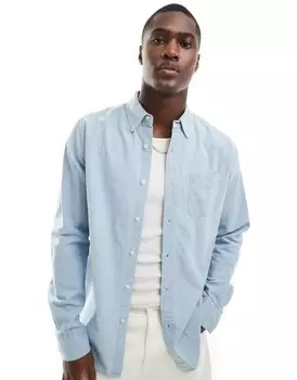 Рубашка Scalpers из светлого денима