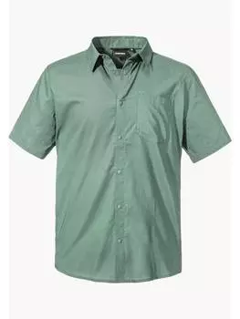 Рубашка Schffel Kurzarmhemd Livorno, цвет laurel wreath