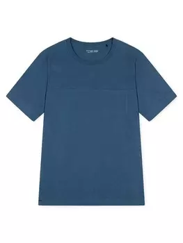 Рубашка SCHIESSER Mix + Relax, индиго