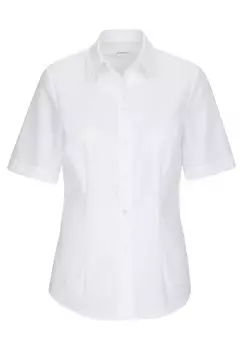 Рубашка SCHWARZE ROSE Seidensticker, weiss