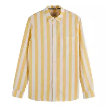 Рубашка Scotch & Soda 180131 Regular Fit, желтый
