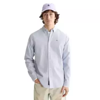 Рубашка Scotch & Soda Seasonal Core Striped Regular Fit, синий