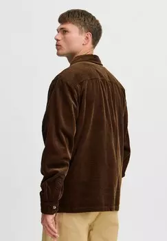 Рубашка SDINGVI Solid, коричневый