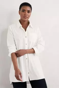 Рубашка Sea Lan Longline Seasalt Cornwall, белый