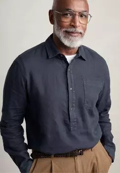 Рубашка Seasalt Cornwall, темно-синий