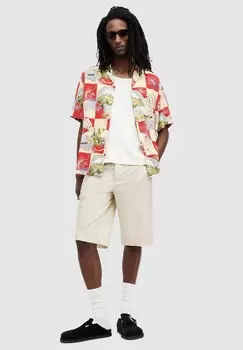 Рубашка SEBASTIAN SS AllSaints, красный